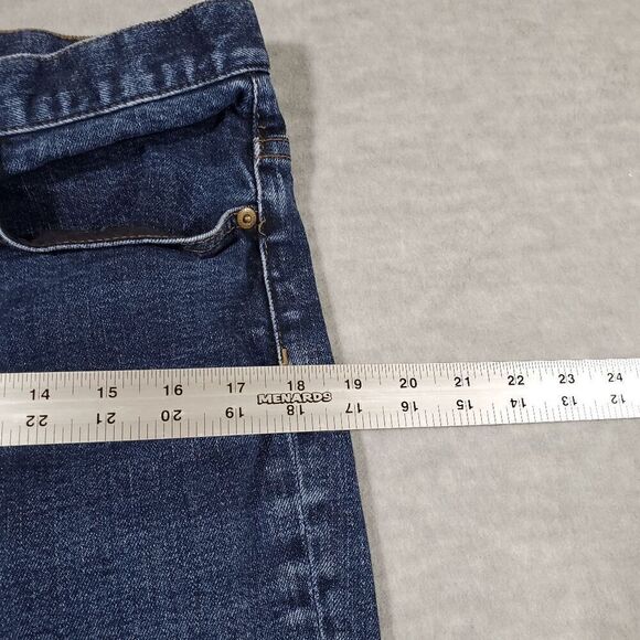 Lauren Ralph Lauren Jeans Womens 14 Blue Denim Flat Front Regular Fit Bootcut - Picture 7 of 11